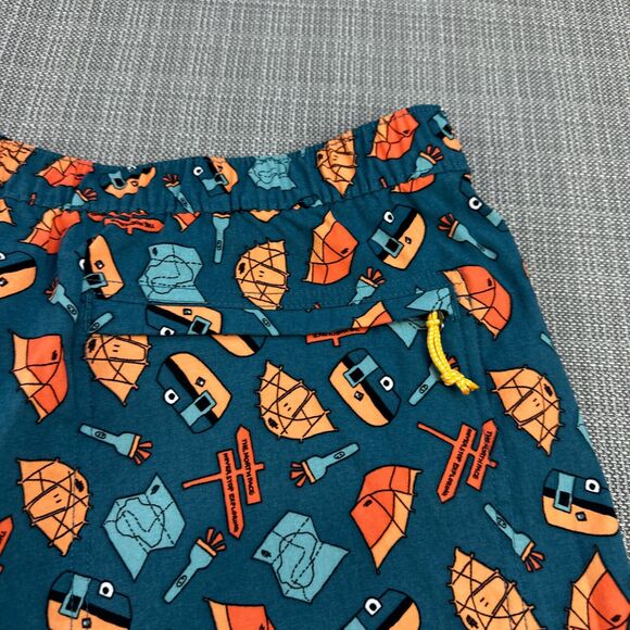 The North Face Shorts Mens XXL Pull-on Allover Camping Print Class V New - Picture 16 of 16